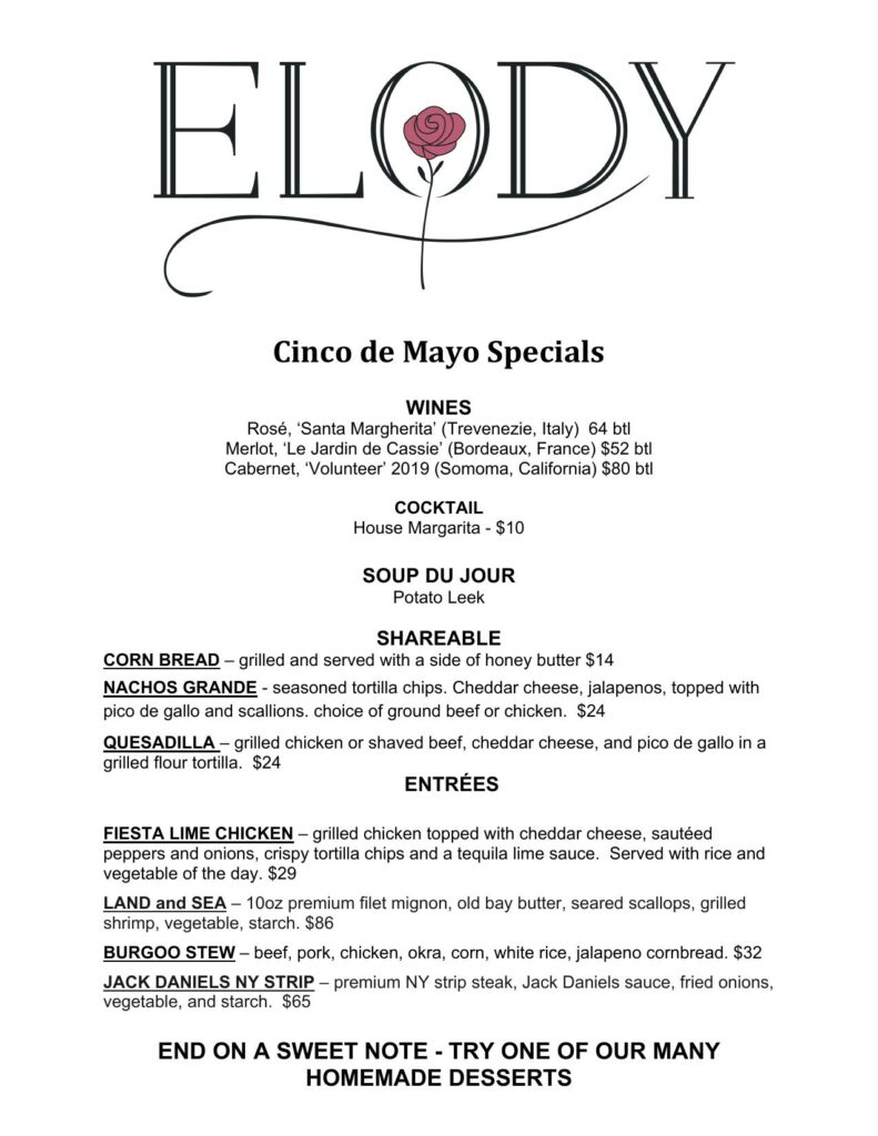 cinco de mayo elody